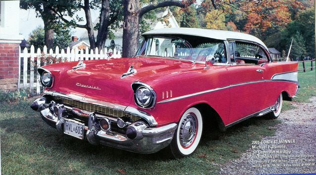 57Chev Wedding Car