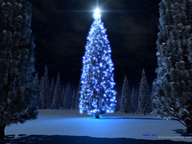 BlueChristmasTree
